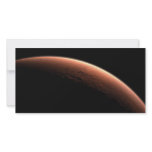 Crescent Sunrise on Mars the Red Planet photo cards
