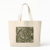 cresent moon canvas bags