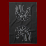 Crested Dragon Kitchen Towel kitchen towels