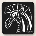Crested Dragon Light Cork Coaster cork coasters