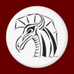 Crested Dragon Magnet magnets