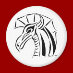 Crested Dragon Magnet