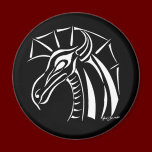 Crested Dragon Magnet 2 magnets
