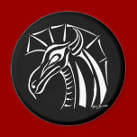 Crested Dragon Magnet 2
