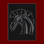 Crested Dragon Postcard postcards