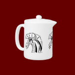 Crested Dragon Teapot teapots