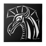 Crested Dragon Tile 2 tiles