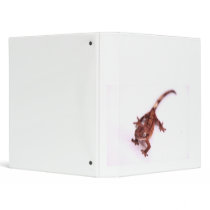 Crested Gecko Walking on an angle Vinyl Binders