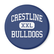 Crestline - Bulldogs - High - Crestline Ohio magnets