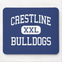 Crestline - Bulldogs - High - Crestline Ohio mousepads