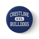 Crestline Bulldogs Middle Crestline Ohio Pin