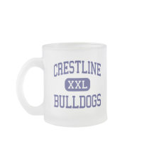 Crestline Bulldogs Middle Crestline Ohio mugs
