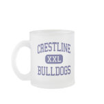 Crestline Bulldogs Middle Crestline Ohio Coffee Mugs