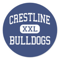 Crestline Bulldogs Middle Crestline Ohio stickers