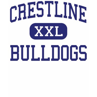 Crestline Bulldogs Middle Crestline Ohio Tshirts by customteamsportswear
