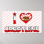 Crestline, CA Print