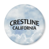 Crestline California Refrigerator Magnet