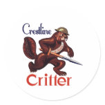 Crestline Critter Gear Stickers