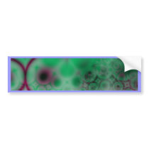 Crestline - Fractal Art bumper stickers