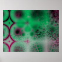 Crestline - Fractal Art Poster