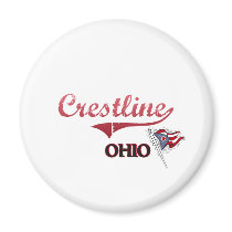 Crestline Ohio City Classic Refrigerator Magnet