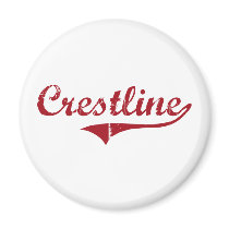 Crestline Ohio Classic Design Refrigerator Magnets