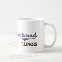 Crestwood Illinois City Classic Mugs