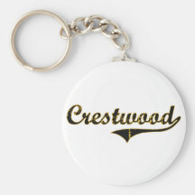 Crestwood Missouri Classic Design Keychains