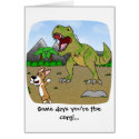 Cretaceous Corgi Card