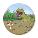 Cretaceous Corgi Magnet by MenagerieMayhem Cretaceous Corgi Magnet