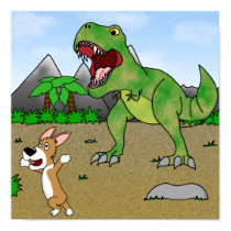 Cretaceous Corgi Poster posters