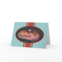 Cretaceous Critter Greeting Card