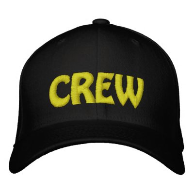 CREW EMBROIDERED BASEBALL CAP by CustomHats