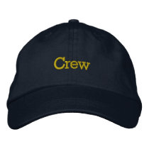 Crew Hat embroidered hats