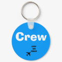 Crew Living keychains by cloudbunnys Crew Living keychains