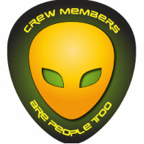 Crew Members Are People Too photo sculptures