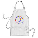 CREW Nautical Signal Flag Message aprons