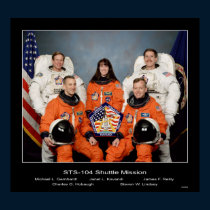 Crew of the - STS-104 Shuttle Mission - 1002 posters