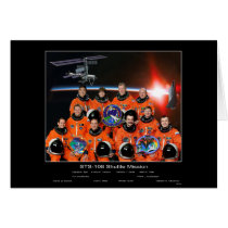 Crew of the STS-108 Shuttle Missio... - Customized cards by Space_Exploration Crew of the STS-108 Shuttle Missio... - Customized cards