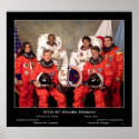 Crew of the STS-87 Shuttle Mission... posters
