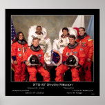 Crew of the STS-87 Shuttle Mission... Posters