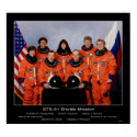 Crew of the STS-91 Shuttle Mission... posters