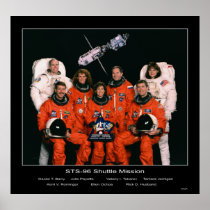 Crew of the STS-96 Shuttle Mission Posters