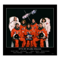Crew of the STS-96 Shuttle Mission posters