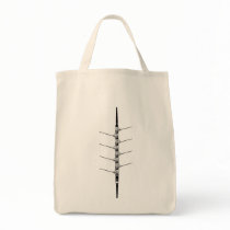 Crew rowing - Grocery Bag