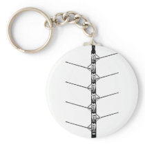 Crew rowing - Key Chain