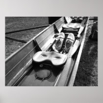 Crew Shell Bow Seat Posters