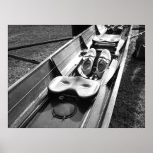 Crew Shell Bow Seat Posters