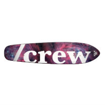 /Crew Skate to Space Board Custom Skate Board