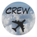 Crew Sticker by cloudbunnys Crew Sticker